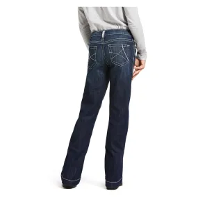 10032311 Ariat Girl's Mid Rise Ella Trouser Jean - Naomi