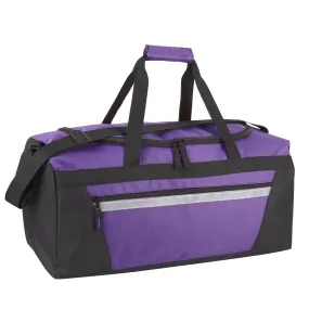 56cm Duffel Bag Large 43L Capacity - Purple