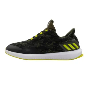 Adidas Rapidarun Uncaged Sport Shoes Fabric Green Colour For Men