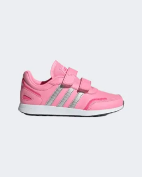 Adidas Vs Switch 3 Ps-Girls Running Shoes Pink/Silver Gz1955