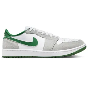 Air Jordan 1 Low G White/Pine Green/Light Smoke Grey - 2024