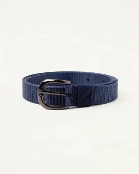 Blue Canvas Belt