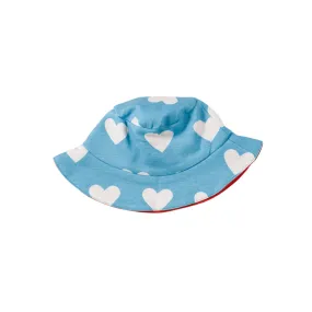 Blue Hearts Bucket Hat