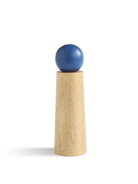 Blue salt and pepper mill