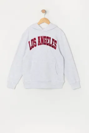 Boys Los Angeles Embroidered Fleece Hoodie