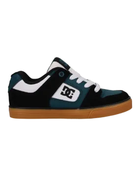 Boys Pure Shoes in Black, White & Emerald