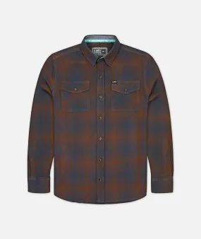 Breaker Flannel - Indigo