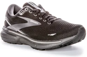 Brooks Ghost 15 GTX In Black For Women | Medium Fit