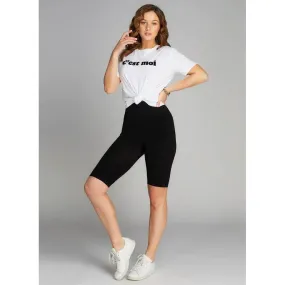 C'est Moi High Waisted Long Shorts