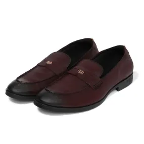 Elbono- Dark Brown Penny Slip On