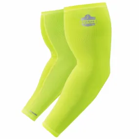 Ergodyne 12285 6690 XL Lime Cooling Arm Sleeves - Performance Knit