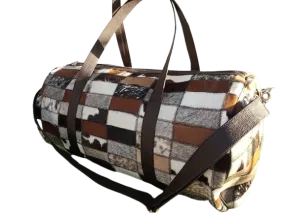 Exotic Duffel | Unique patchwork hand luggage duffle bag