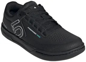 Five Ten Freerider Pro Flat Shoe  -  Women's, Core Black / Crystal White / Acid Mint