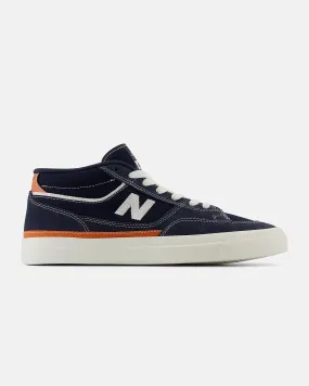 Franky Villani 417 Signature Shoes in Navy & Orange