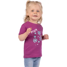 FXR Toddler Elsa Premium T-Shirt Light Wine/White Purple