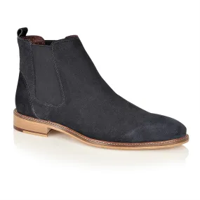 Hamilton Suede Chelsea Boot Navy