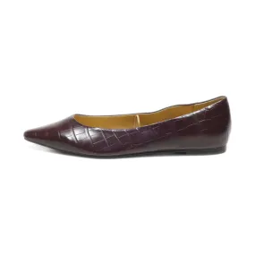 H&M Ballerinas Leather Brown Colour For Women