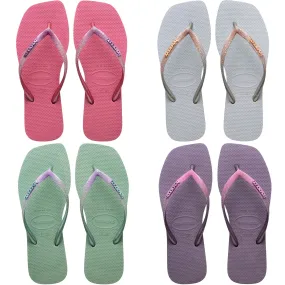 Havaianas Square Glitter Flip Flops