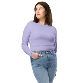 Humble Sportswear™ Yari Purple Compression Crop Top