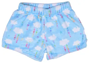 Iscream Cheerful Clouds Plush Shorts