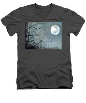 Moon Grip - Men's V-Neck T-Shirt