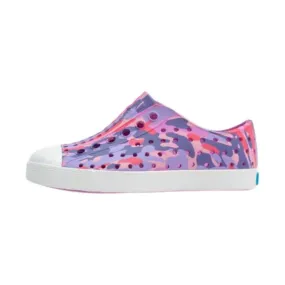 Native Kids' Youth Jefferson Sugarlite Print - Winterberry Pink/Shell White/Haze Eucamo