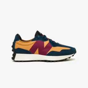 New Balance | 327 NATURAL INDIGO  { BLUE/ORANGE