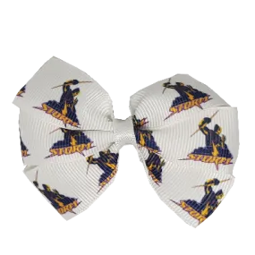 NRL Melbourne Storm Bella Hair Bow Clip