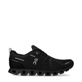 On Men's Cloud 5 Waterproof Sneaker in All Black