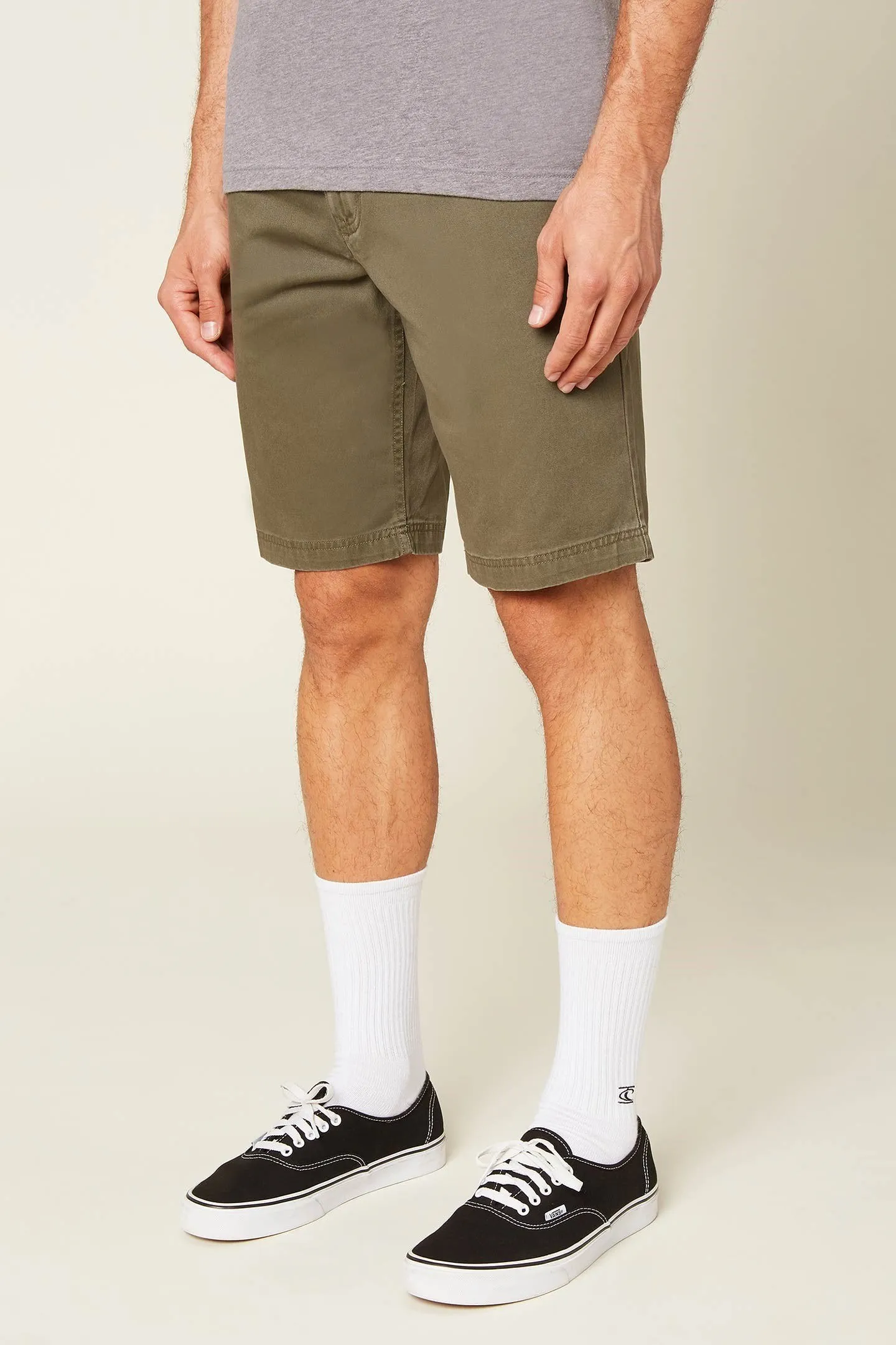 O'NEILL JAY STRETCH CHINO SHORT ARMY