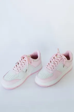 Pink Platform Sneakers