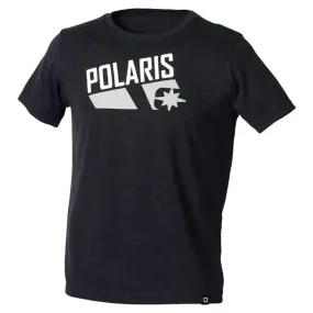 Polaris  Youth Icon T-Shirt Tee Casual Fit Soft Comfortable Fabric Blend Black