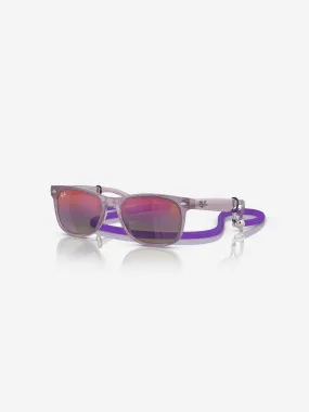 Ray-Ban Girls Wayfarer Sunglasses in Purple