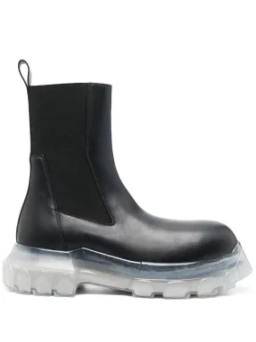 RICK OWENS - Beatle Bozo Tractor Black Clear