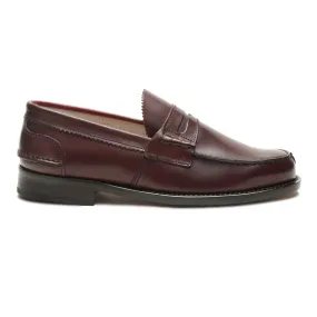 Saxone of Scotland Elegant Woodland Brown Loafers for Men