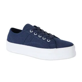 Scott Sneaker in Navy Canvas