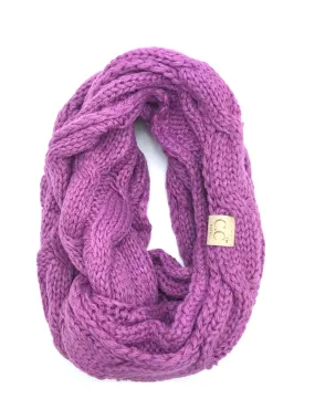 SF-800-KIDS NEW LAVENDER INFINITY SCARF