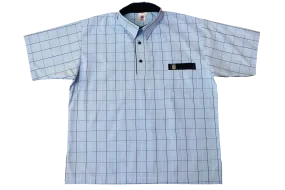 Shortsleeve Emb Check Shirt -  Grosvenor Boys High