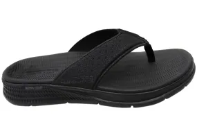 Skechers Mens GO Consistent Penthouse Comfortable Thongs Sandals