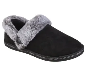 Skechers Women's Cozy Campfire-Fresh Toast Slipper - Black 167219