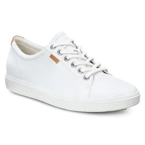 SOFT VII-WHITE-LEATHER