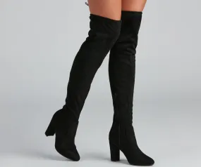 Stylish Moment Over The Knee Boots