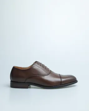 Tomaz F394 Men's Cap Toe Oxford (Coffee)