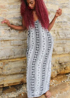 Trinidad Tribal Maxi with Pockets