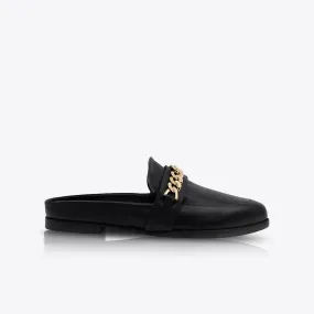 Tuesday Chain Slide Black/Gold