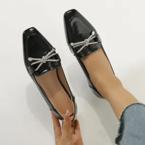 Women Anti-slip Bow Loafers