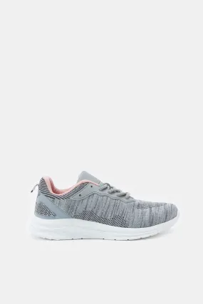 Women Grey Flykint Sneakers