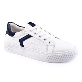 Women's Faux Leather Stylish And Fashionable Sneakers